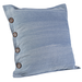 Cuscino denim decorativo da interno 45 x 45 cm