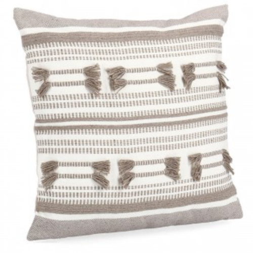 Cuscino alexie realizzato con fodera in  cotone 70% e poliestere 30%, prodotto con  imbottitura 100% poliestere