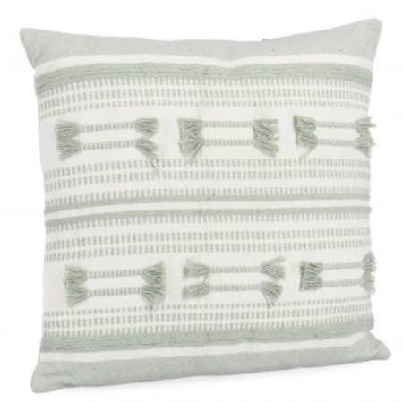 Cuscino alexie realizzato con fodera in  cotone 70% e poliestere 30%, prodotto con  imbottitura 100% poliestere