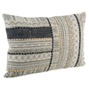 Cuscino tilak realizzato con  rivestimento in cotone lavorato e ricamato a mano e imbottitura in poliestere