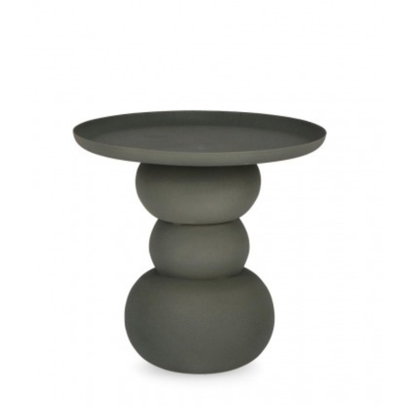 Tavolino alpa con varie tonalità di colore e misure  in acciaio