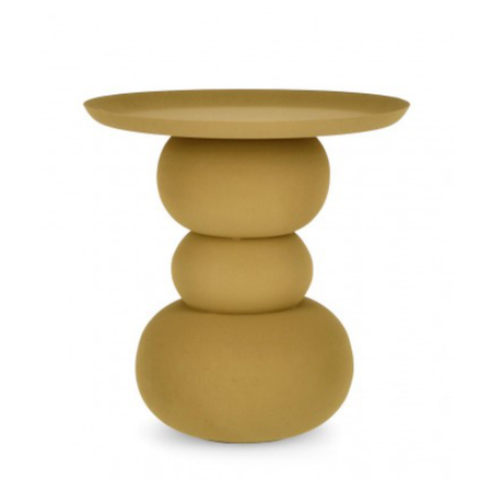 Tavolino alpa con varie tonalità di colore e misure  in acciaio