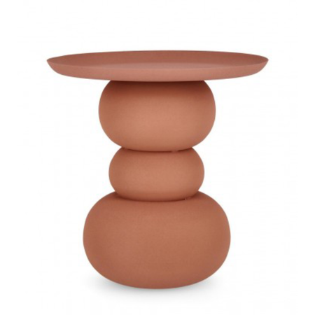 Tavolino alpa con varie tonalità di colore e misure  in acciaio