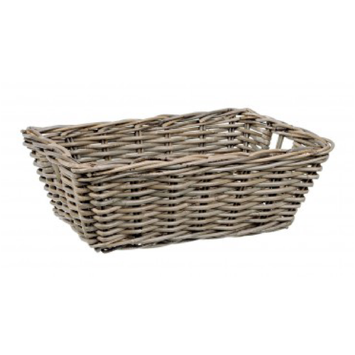 Cesto Narra sbiancato e naturale da esterno