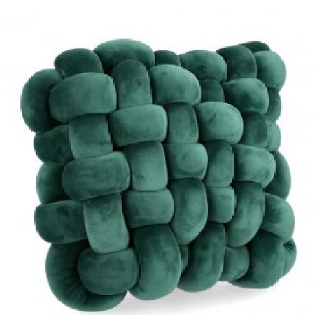 Cuscino entwine realizzato con 100% Poliestere, prodotto con varie tonalità di colore e misure