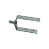 Forcella realizzata in ferro ideata per rulli in legno con dimensioni 12 x 6 cm