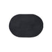 Tappeto ovale da interno in polipropilene intrecciato 44 x 29 cm