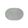 Tappeto ovale da interno in polipropilene intrecciato 44 x 29 cm