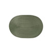 Tappeto ovale da interno in polipropilene intrecciato 44 x 29 cm