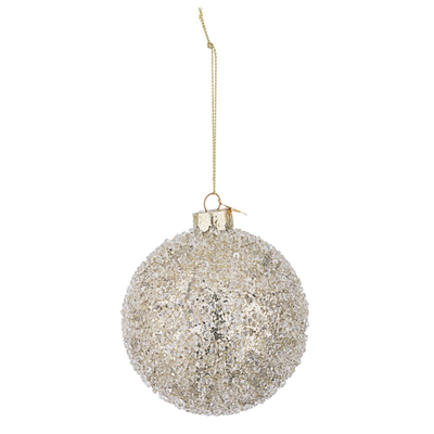 Palline per albero di Natale in vetro Symphony oro per decorazioni natalizie