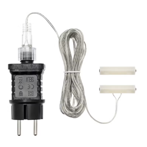 Battery Eliminator, trasformatore per decorazioni a batteria timer 8/16