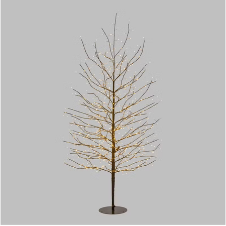 Albero Ramo luminoso Leccio bianco caldo per decorazioni
