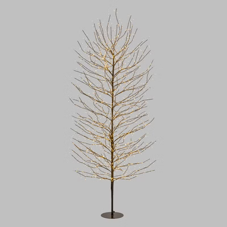 Albero Ramo luminoso Leccio bianco caldo per decorazioni