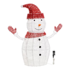 Pupazzo di Neve 3D White & Color, Dual Color LED bianco caldo e freddo