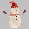 Pupazzo di Neve 3D White & Color, Dual Color LED bianco caldo e freddo
