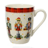 Tazza con schiaccianoci in ceramica con manico decorazione natalizia, 10.6 cm