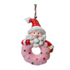 Pendaglio a forma di ciambelle per albero decorazione natalizia da 9.6 cm