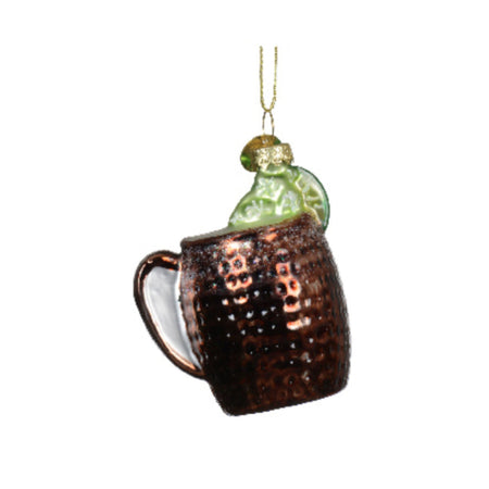 Pendaglio con bevande alcoliche per albero con decorazione natalizia da 7 cm