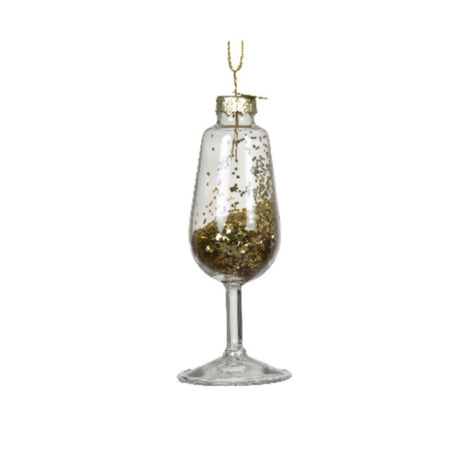 Pendaglio con bevande alcoliche per albero con decorazione natalizia da 7 cm