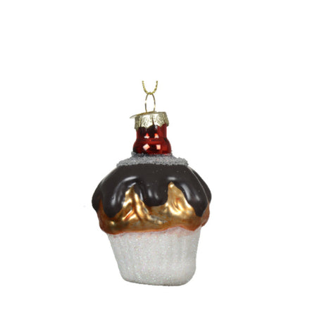 Pendaglio con dolci per albero con decorazione natalizia da 7 cm