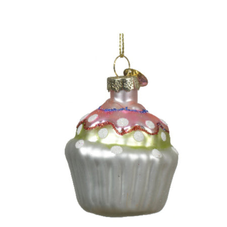 Pendaglio con dolci per albero con decorazione natalizia da 7 cm