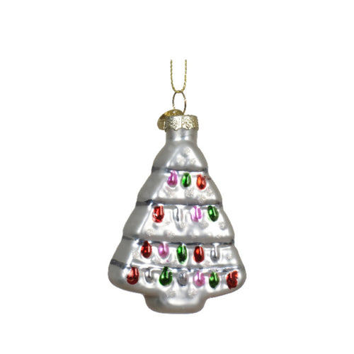Pendaglio con dolci per albero con decorazione natalizia da 7 cm