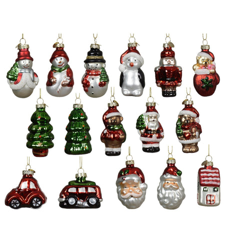 Pendaglio con addobbi per albero con decorazione natalizia da 7 cm