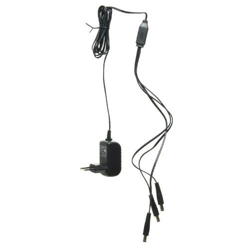 Adattatore di alimentazione con 3 cavi, trasformatore per decorazioni natalizie luminose da 180 cm