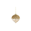 Palline per albero di natale color champagne Ø 8 cm, Set da 12 pezzi