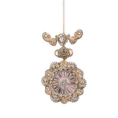 Pendaglio a forma di corona per albero decorazione natalizia da 10.5 cm