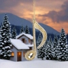 Pendente a forma di note musicali per albero di Natale decorazione natalizia