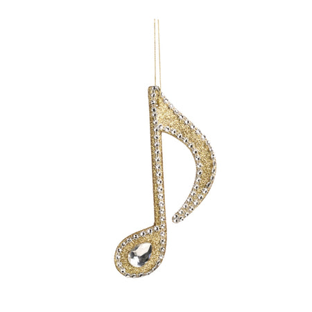 Pendente a forma di note musicali per albero di Natale decorazione natalizia