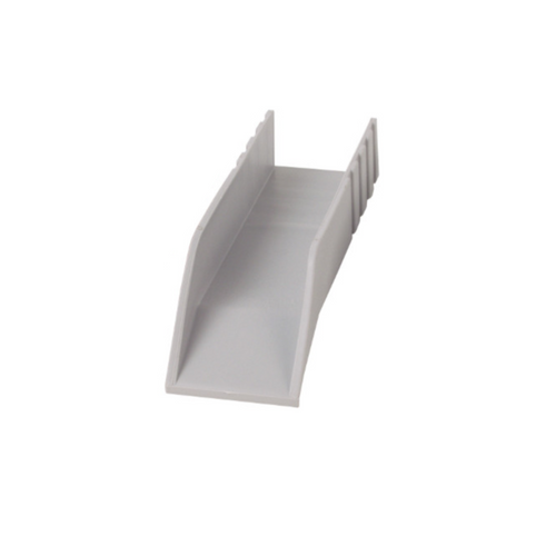 Gocciolatoio per terrazzi in polipropilene antiurto cm 6x23