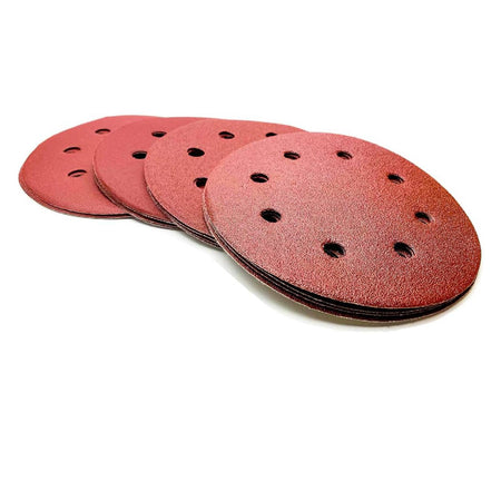 Disco abrasivo con velcro forato, confezione da 10 pezzi