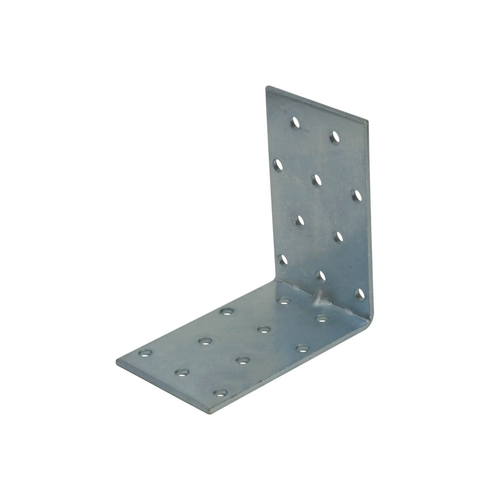 Giunzione ad angolo in acciaio zincato bianco spessore 2,5 mm