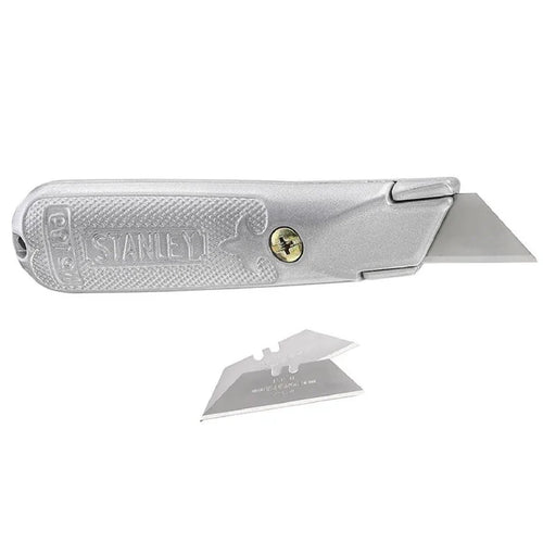 Cutter Stanley 2-10-199 per rifilare con cassa in lega di zinco con 3 lame in omaggio
