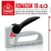 Fissatrice manuale Romatak con corpo in nylon
