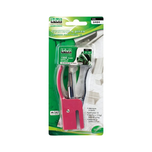 Fissatrice Mini con corpo in metallo completa di 2000 punti