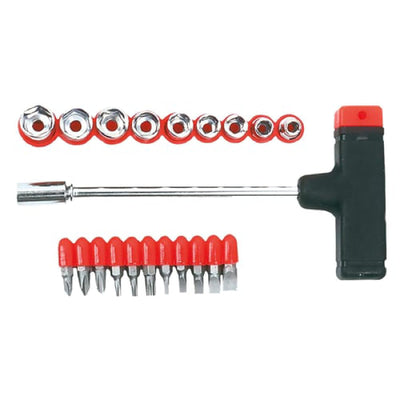 Cacciavite TOP TOOLS porta inserti/bussole set da 22 pezzi