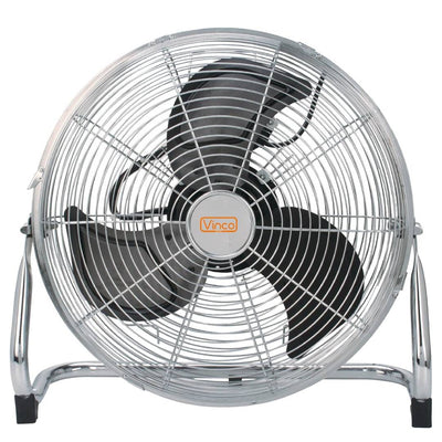 Ventilatore da pavimento a 3 velocità a grande portata, con telaio in metallo