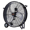 Ventilatore industriale a 3 velocità a grande portata, con ruote e maniglia
