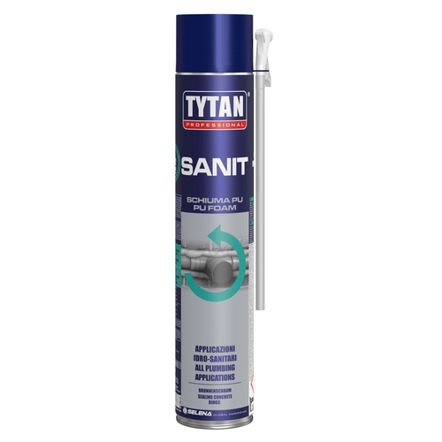 Schiuma poliuretanica Sanit multidirezionale a cellule chiuse 750 ml