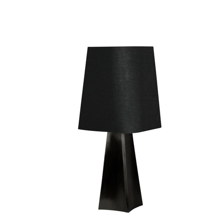Lampada da tavolo "Tripura" in metallo e cotone h 61 cm