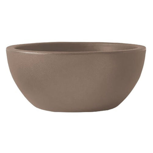 Vaso ciotola Era in plastica da esterno per piante e fiori