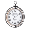 Orologio da parete Ticking in acciaio a batteria h 62x7x79 cm