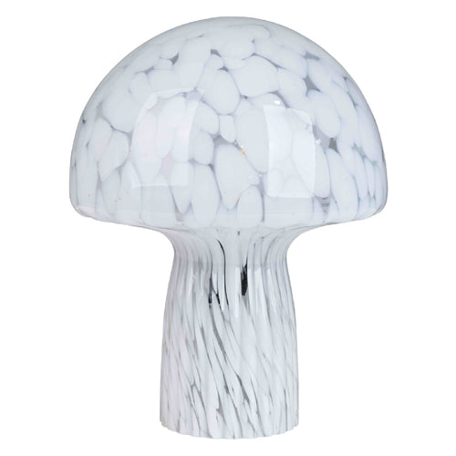 Lampada da tavolo Carysa in vetro h 25,5 cm