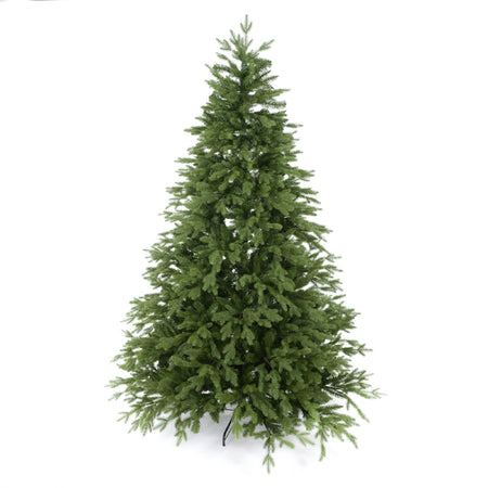 Albero di Natale "Cervino" 100 % in PE Effetto Real Touch di Altissima qualità