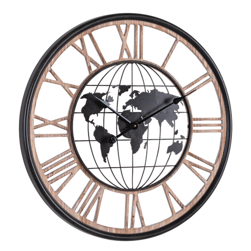 Orologio da parete in acciaio a batteria Ticking Ø 70x5 cm
