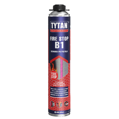 Schiuma poliuretanica B1 EI240 resistente al fuoco 750 ml