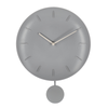 Orologio da parete Jair con pendolo in metallo Ø 30x6x39,5 h cm a batteria